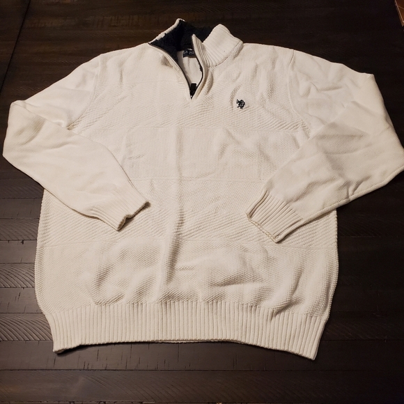 U.S. Polo Assn. Other - US Polo Assn Cotton Quarter Zip Pullover Sweater